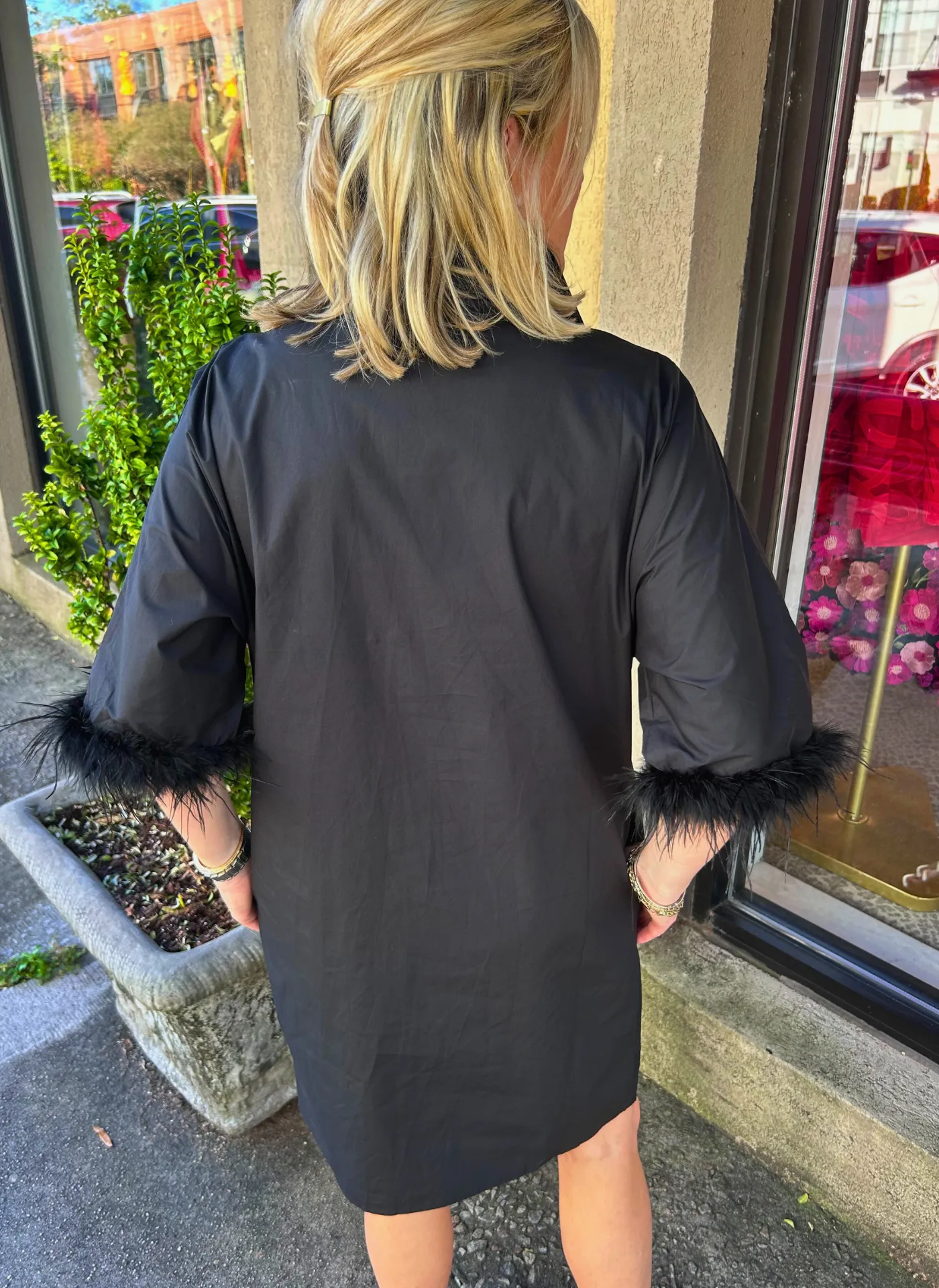 Heather Feather Dress