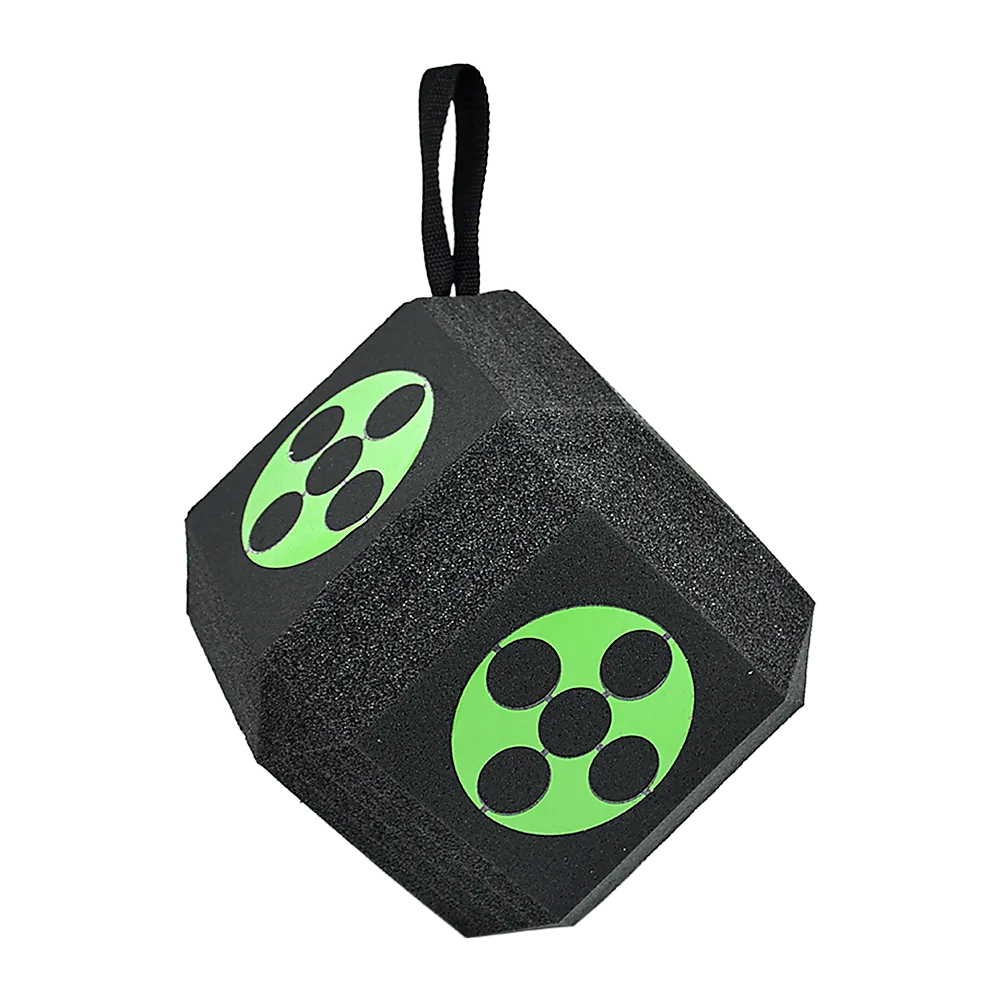 High-Density 18-Sided 23CM XPE Foam Archery Target Cube