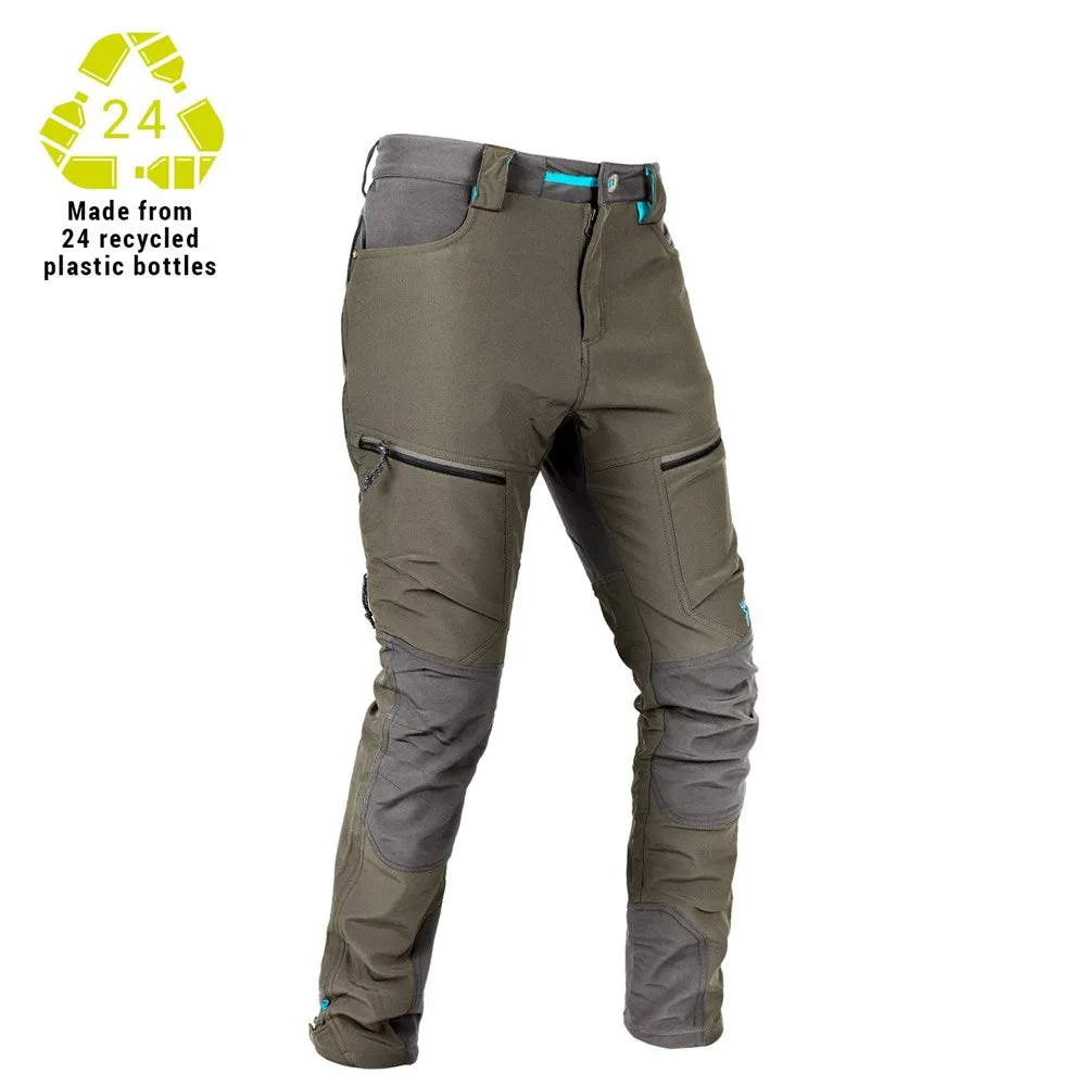 Hunters Element Womens Boulder Trouser - Forest Green/Grey
