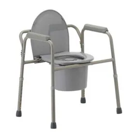 Invacare 9650-4 All-In-One Aluminum Commode, 1 Count