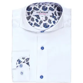 Isaac Mizrahi Boys White Dress Shirt