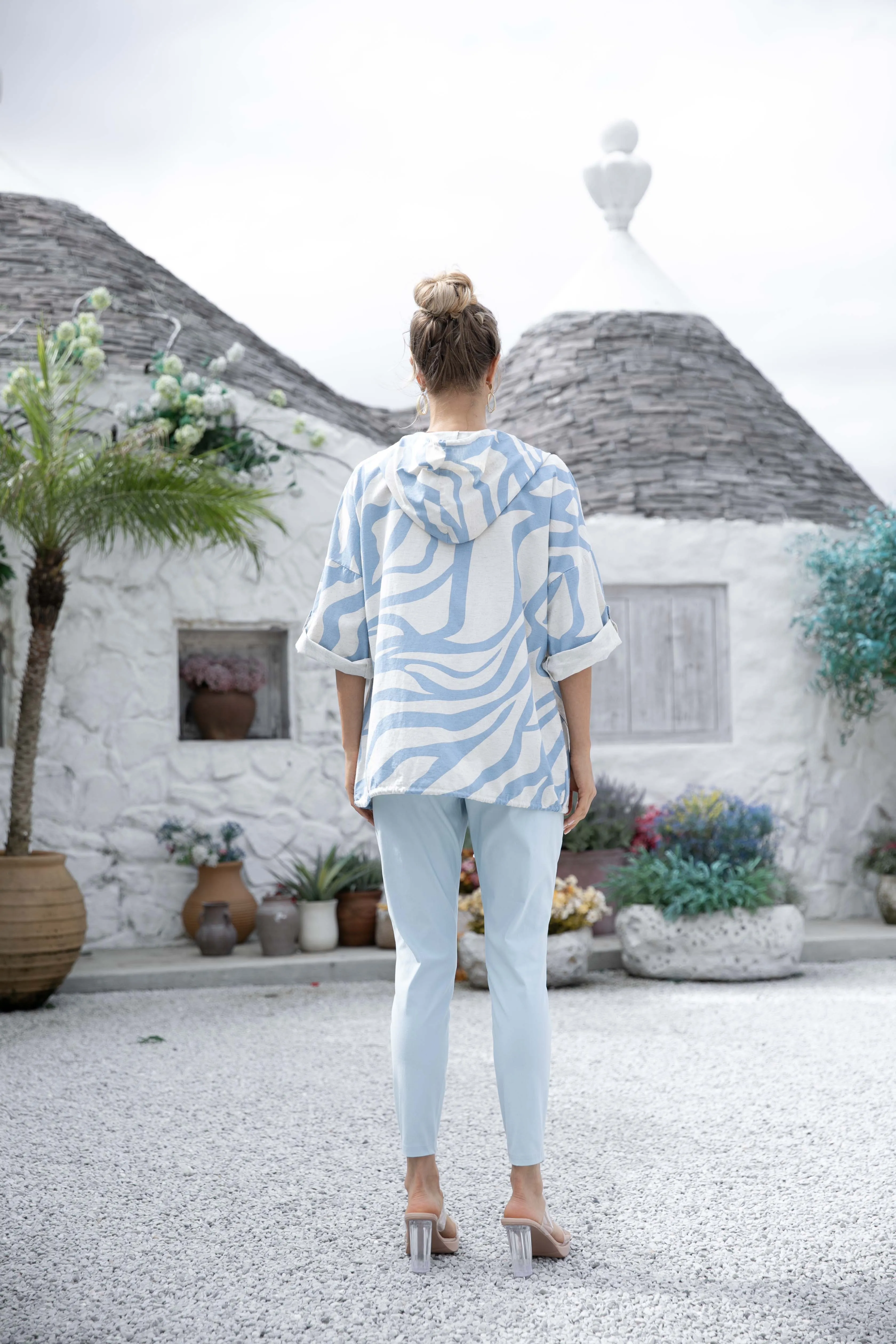 Isabella's Printed Hoodie