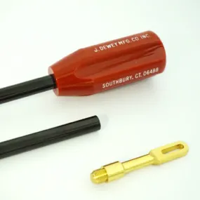 J Dewey Nylon Coated Cleaning Rod 34 Inch - Shotgun
