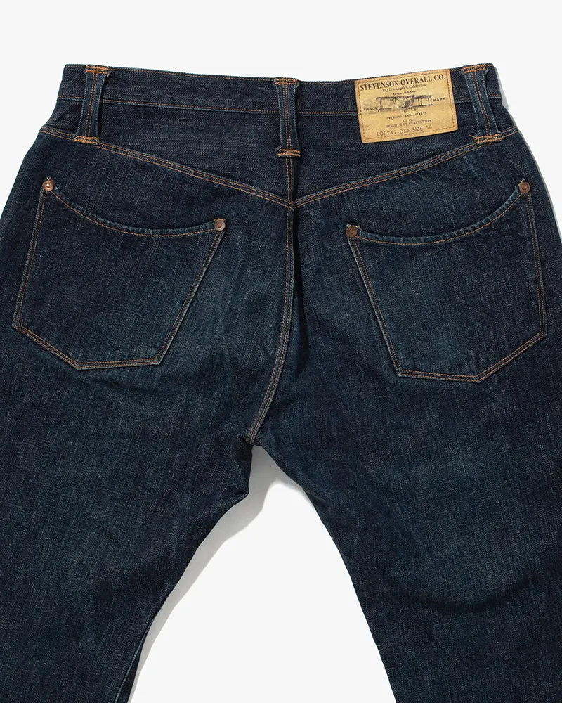 Japanese Repro Selvedge Denim Jeans, Stevenson Overall Co. Brand - 30"