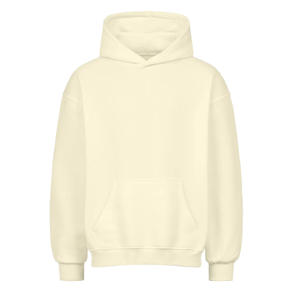 Jesus Cross Oversized Hoodie BackPrint
