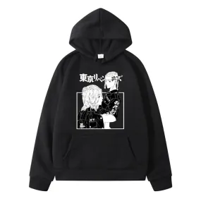 KHANANIS 2021 Trend Style Tops Tokyo Revengers Print Hoodie