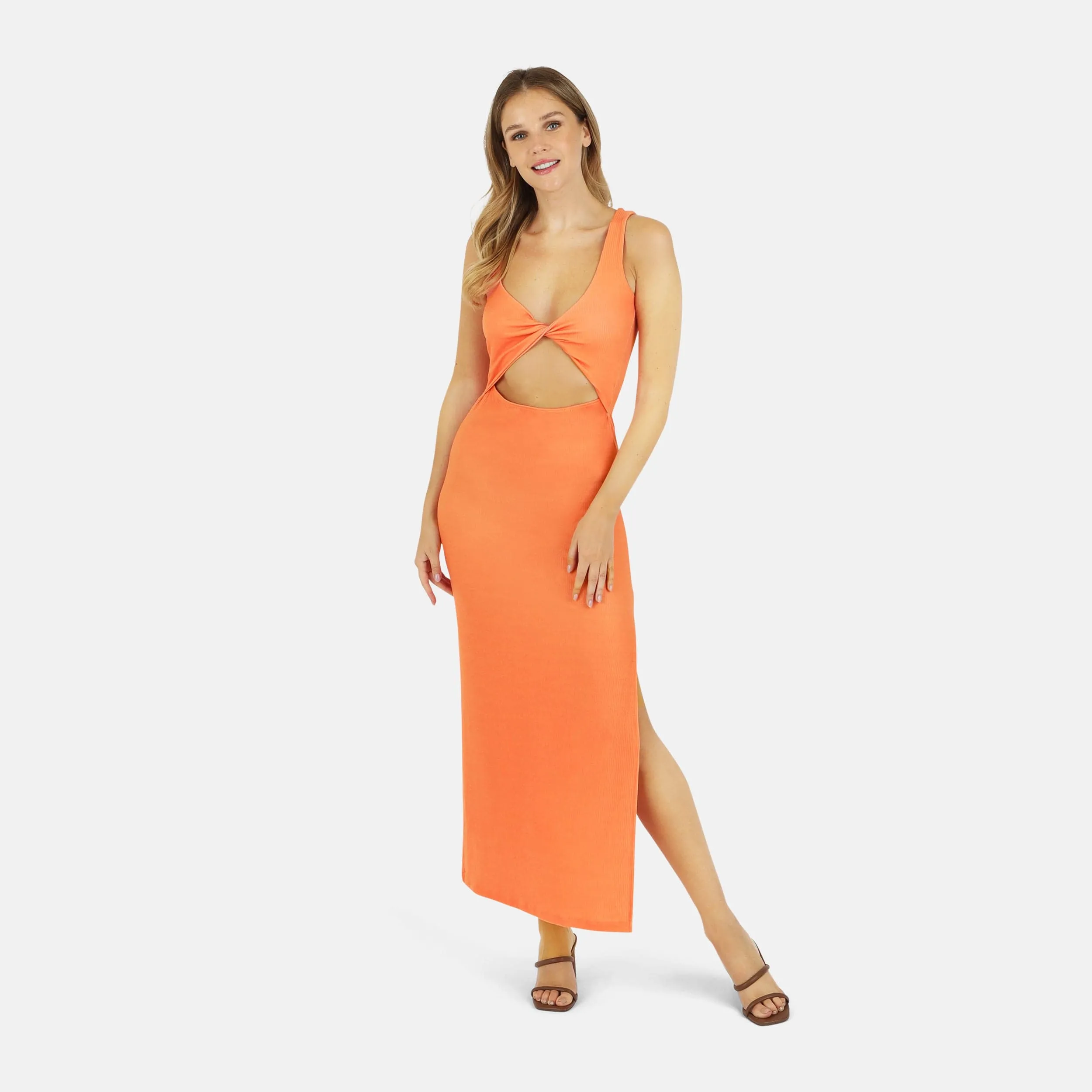 Krista Twist Dress - Glow