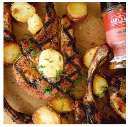 Lanes BBQ Pitmaster Seasoning - Sweet Heat - 340 Gm
