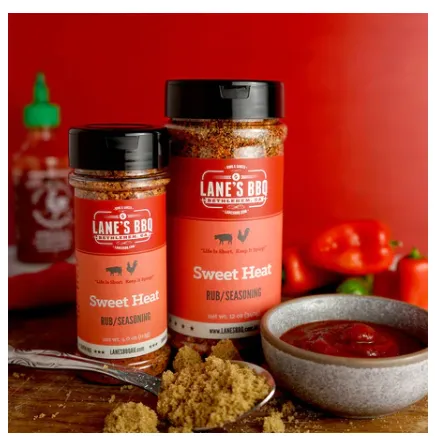 Lanes BBQ Pitmaster Seasoning - Sweet Heat - 340 Gm