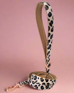 Leopard Dog Leash - Neoprene Padded
