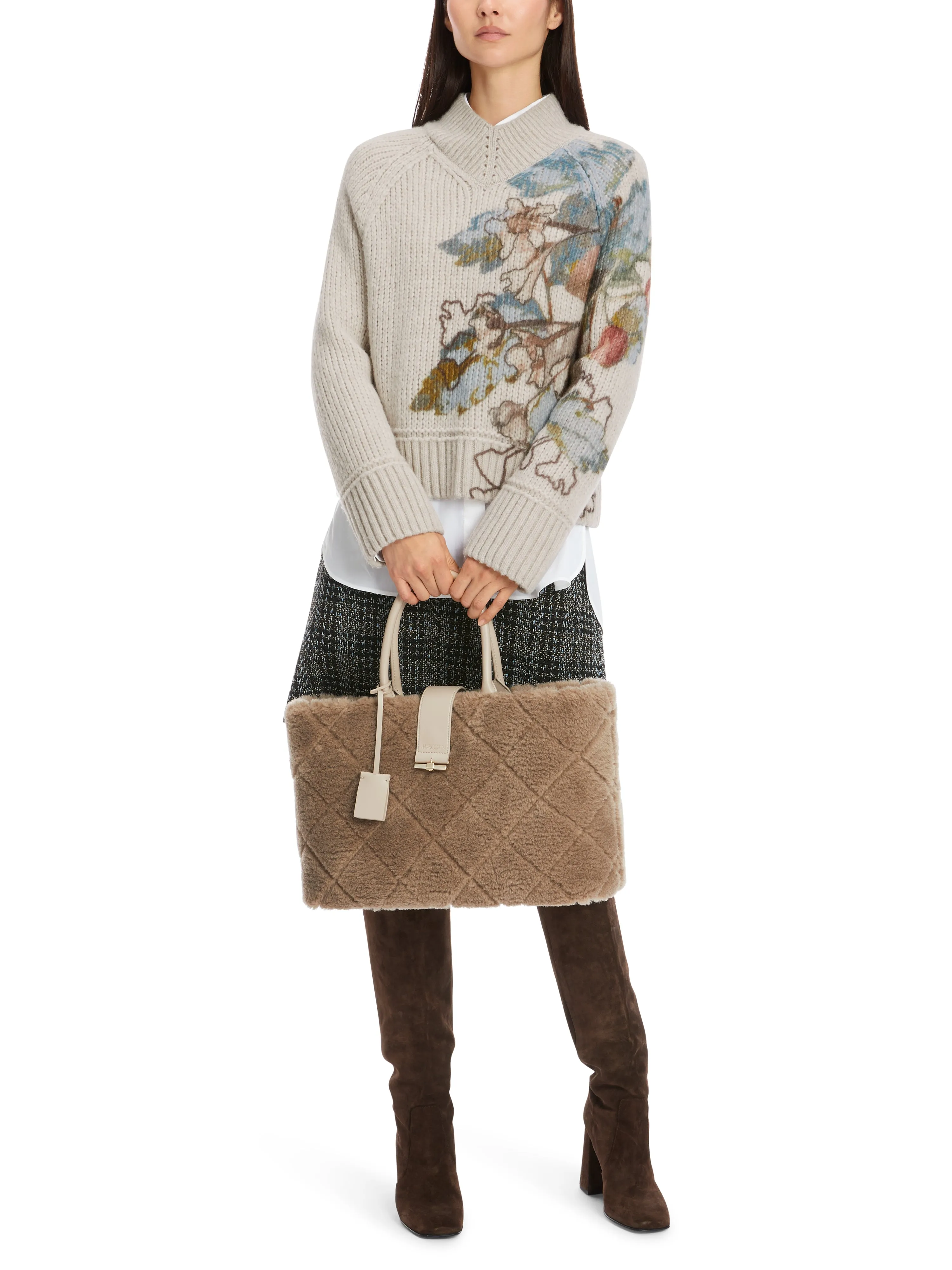 MARC CAIN Smoke Printer Jumper