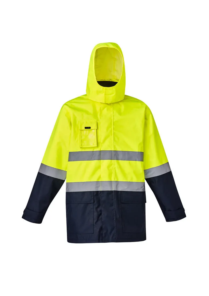 Mens Hi Vis Basic 4 in 1 Waterproof Jacket (BZ-ZJ220)