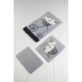 Mimi Grey 2  Bath Mat