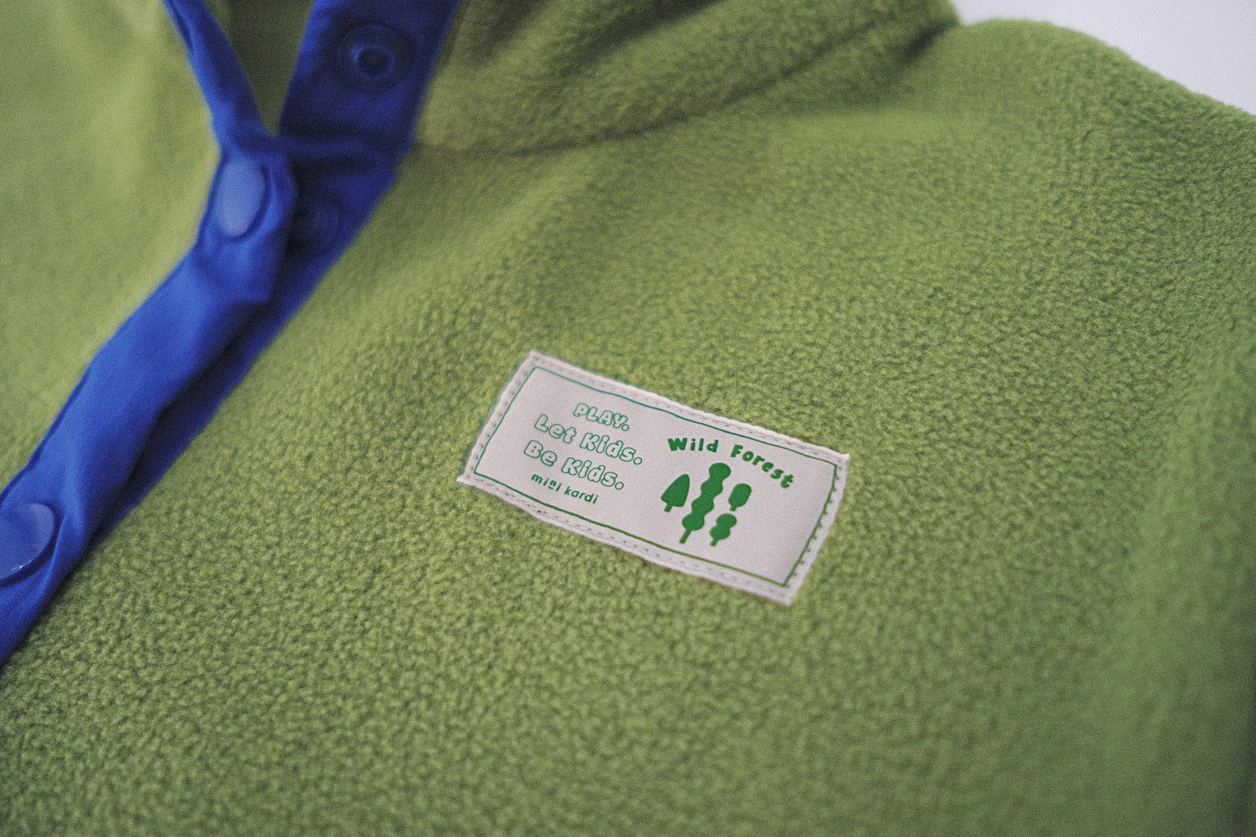 Mini Kardi Forest Fleece Jacket / Dark Green