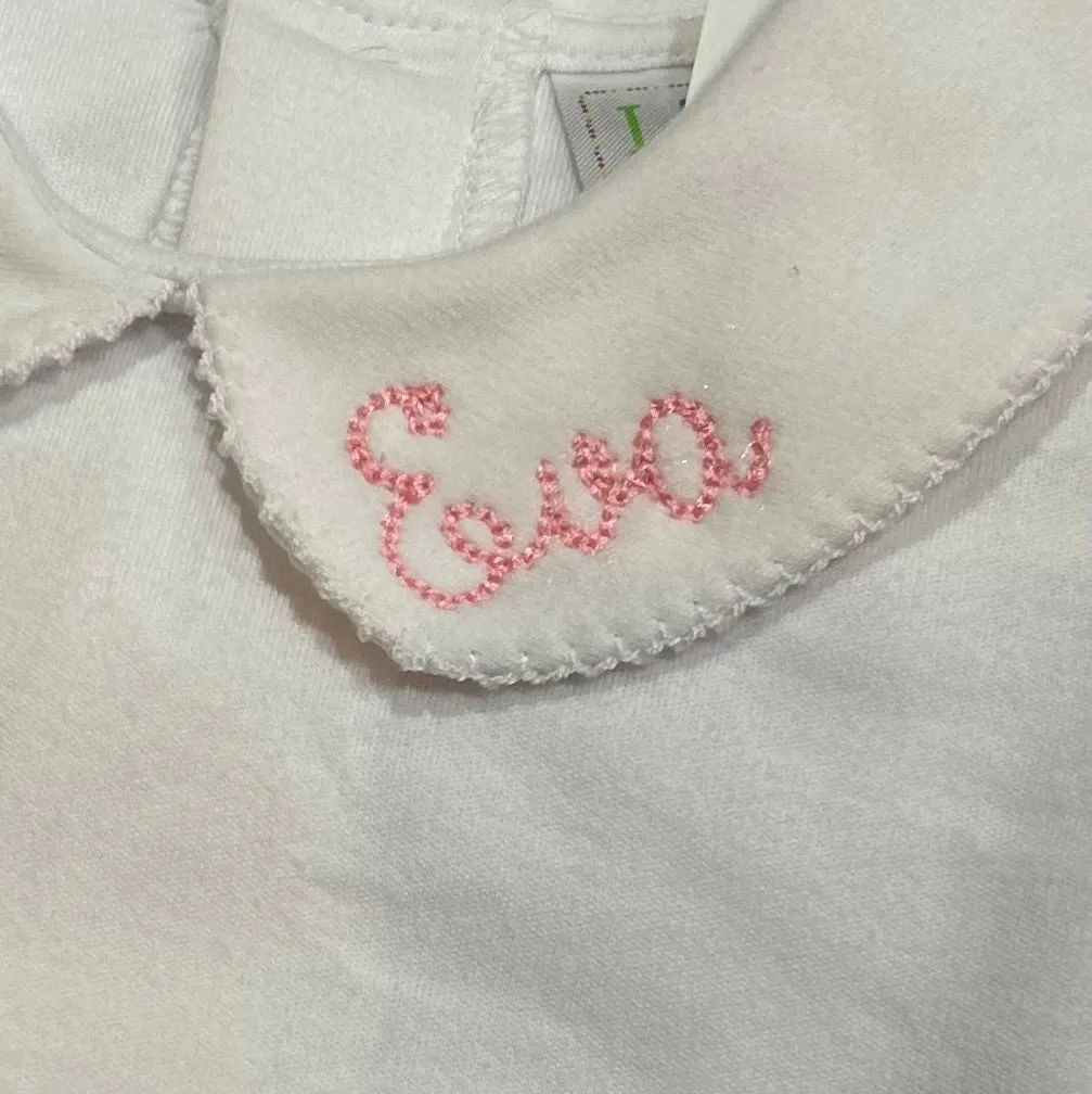MONOGRAM CORDUROY JUMPER GREEN