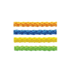 Multi-Purpose Cordage | Diamond Braid Neon