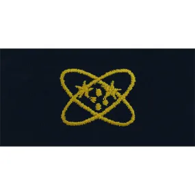 Navy Electronics Technician Embroidered Coverall Collar Device