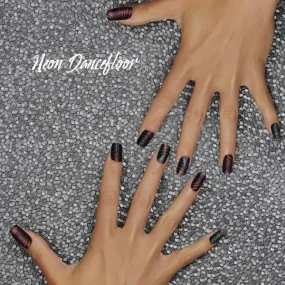 Neon Dancefloor Nail wraps