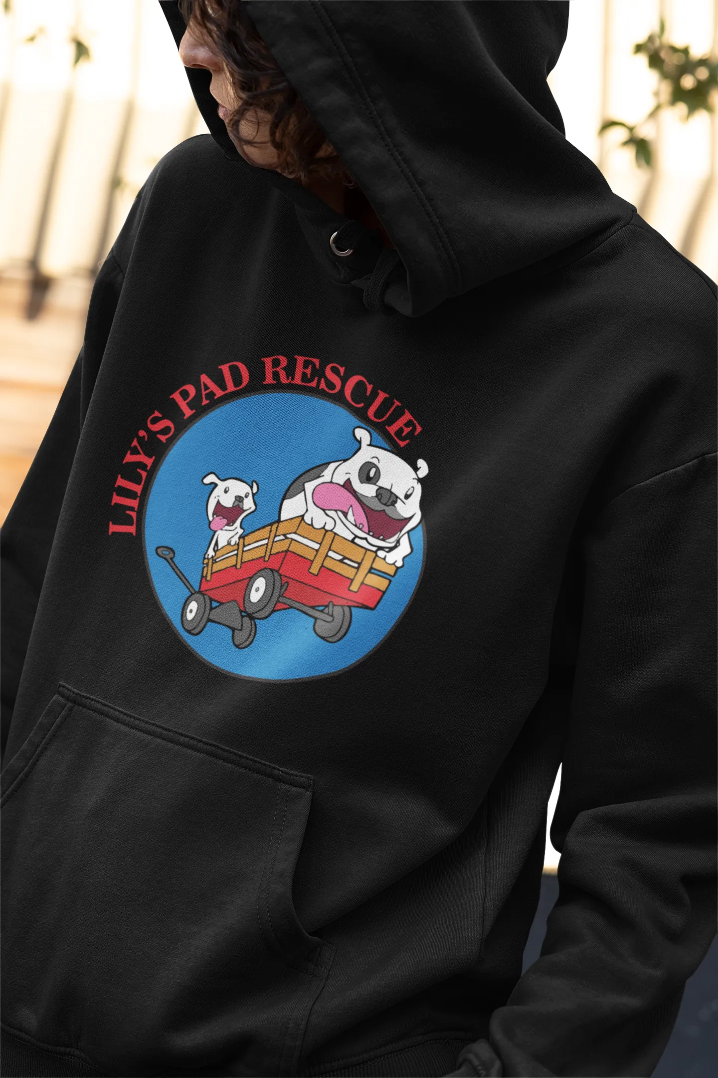 New Lily's Pad Rescue Pullover Hoodie