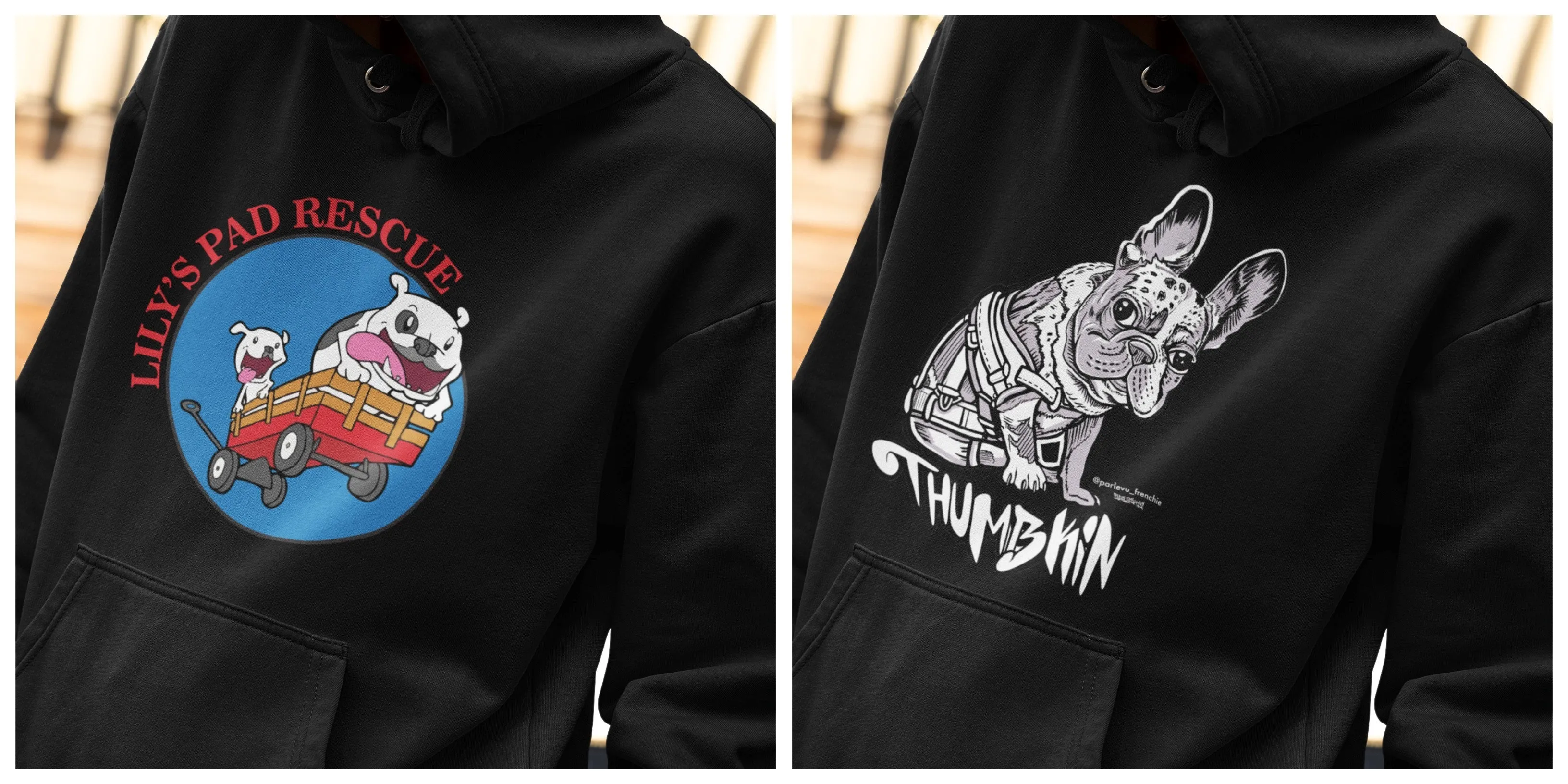 New Lily's Pad Rescue Pullover Hoodie