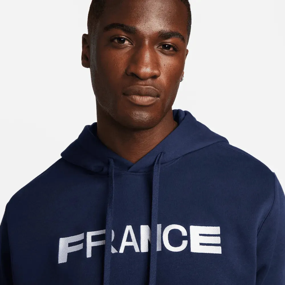 Nike 2022-23 France Fleece Pullover Hoodie