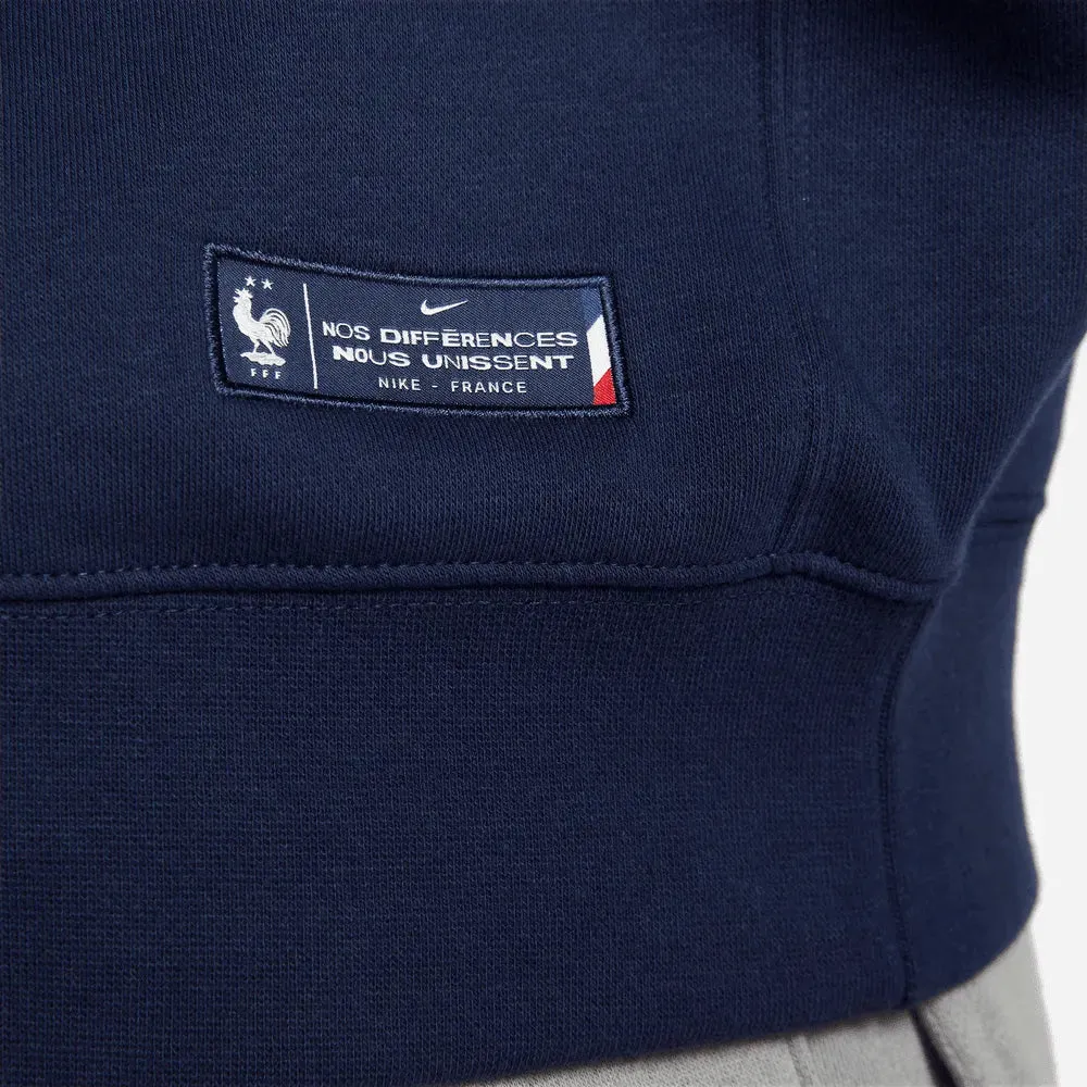 Nike 2022-23 France Fleece Pullover Hoodie