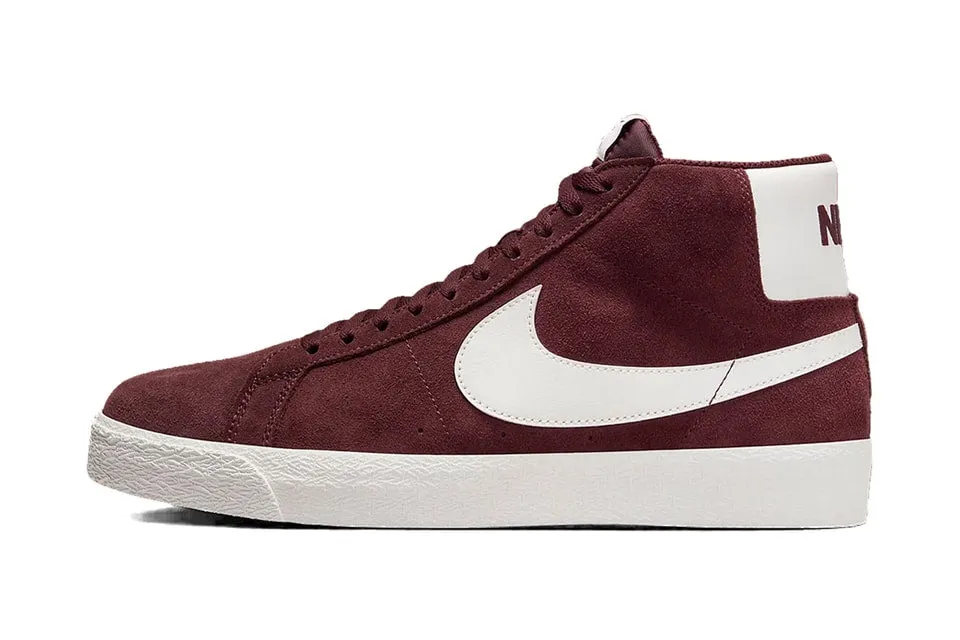 Nike SB Zoom Blazer Mid - Burgundy Crush White