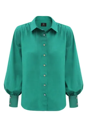 Noel Shirt Emerald Green