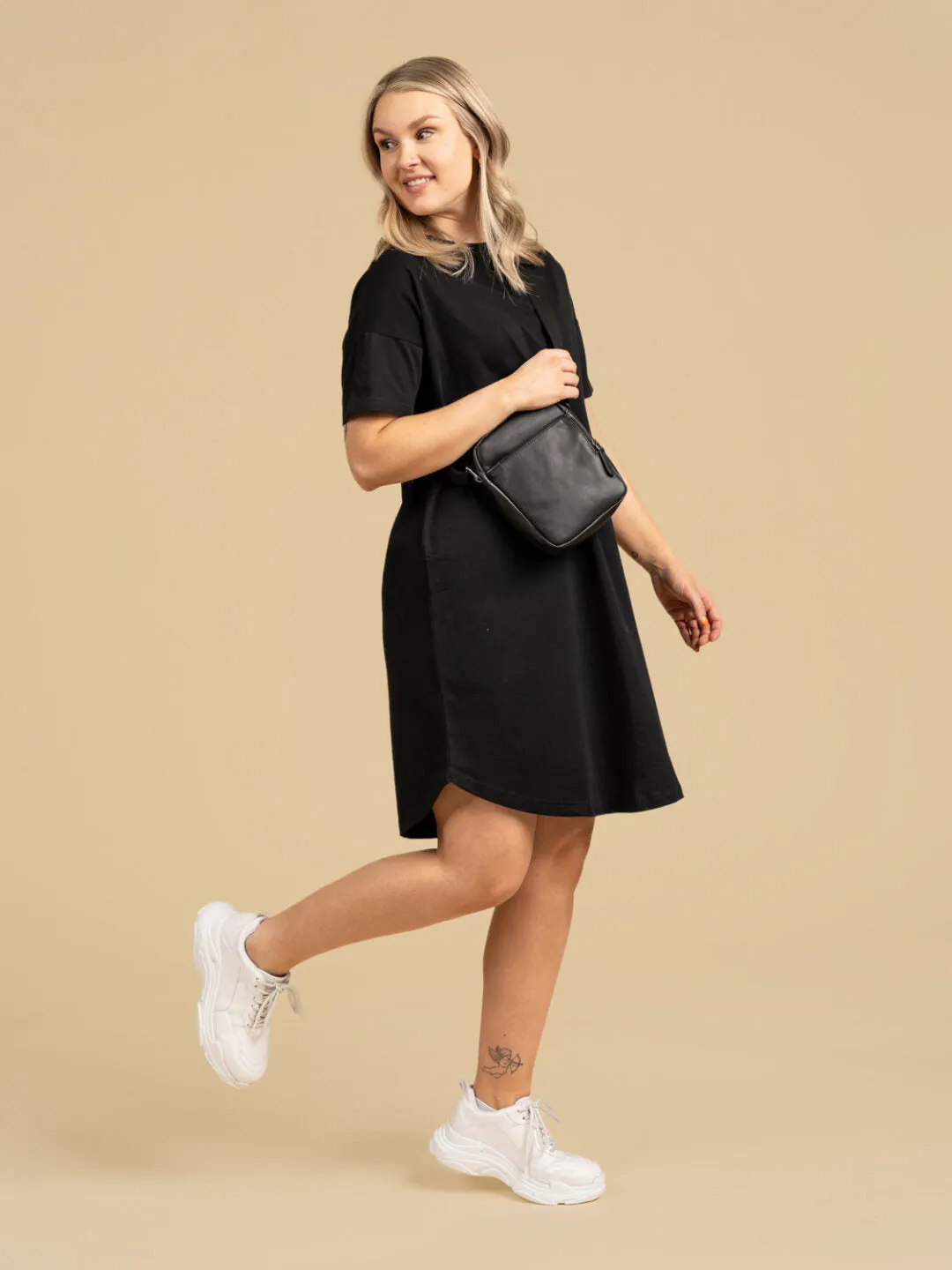 Noki T-Shirt Dress Black