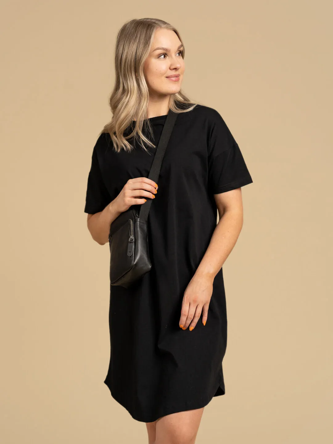 Noki T-Shirt Dress Black