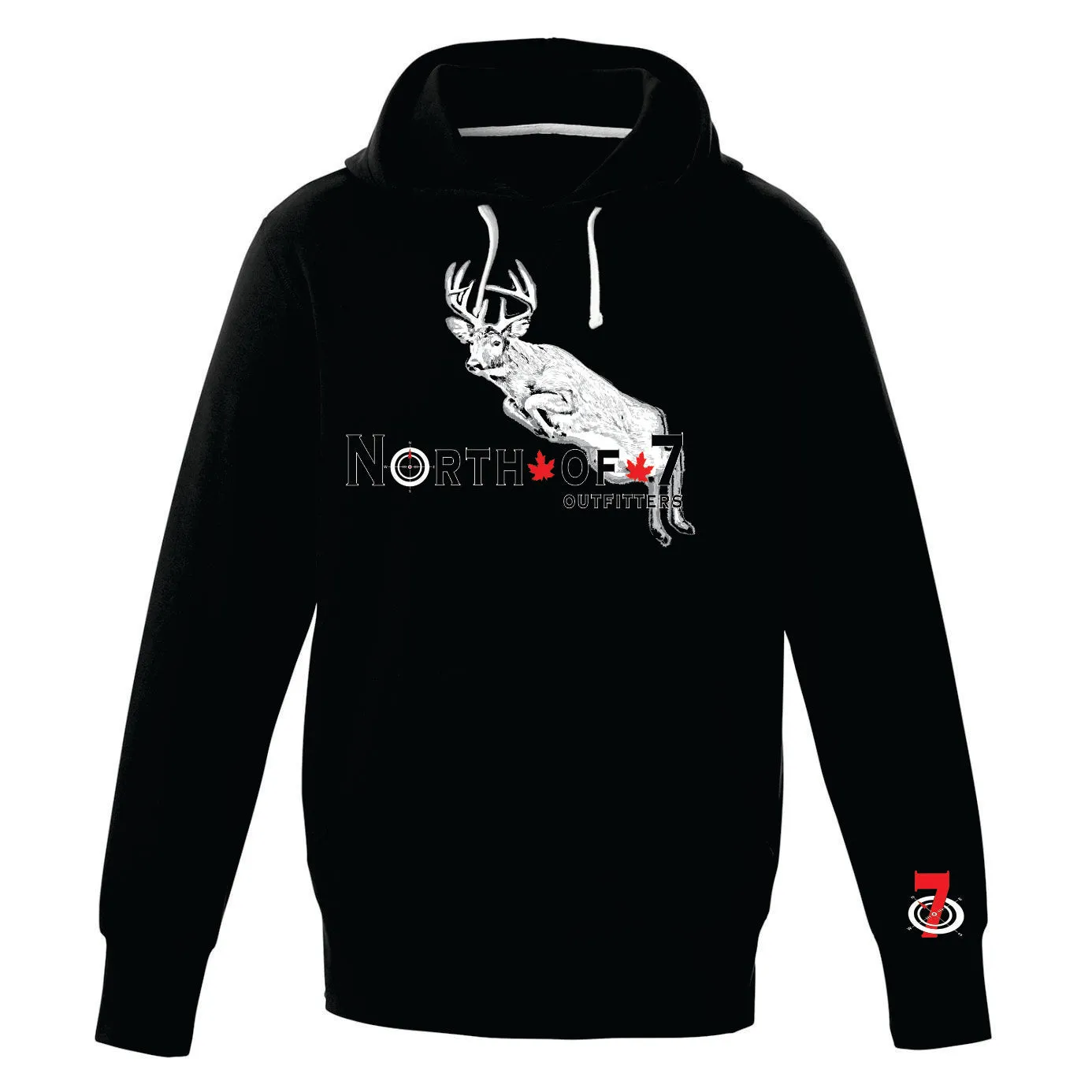 North of 7 Outfitters Men's Deer Pullover Hoodie