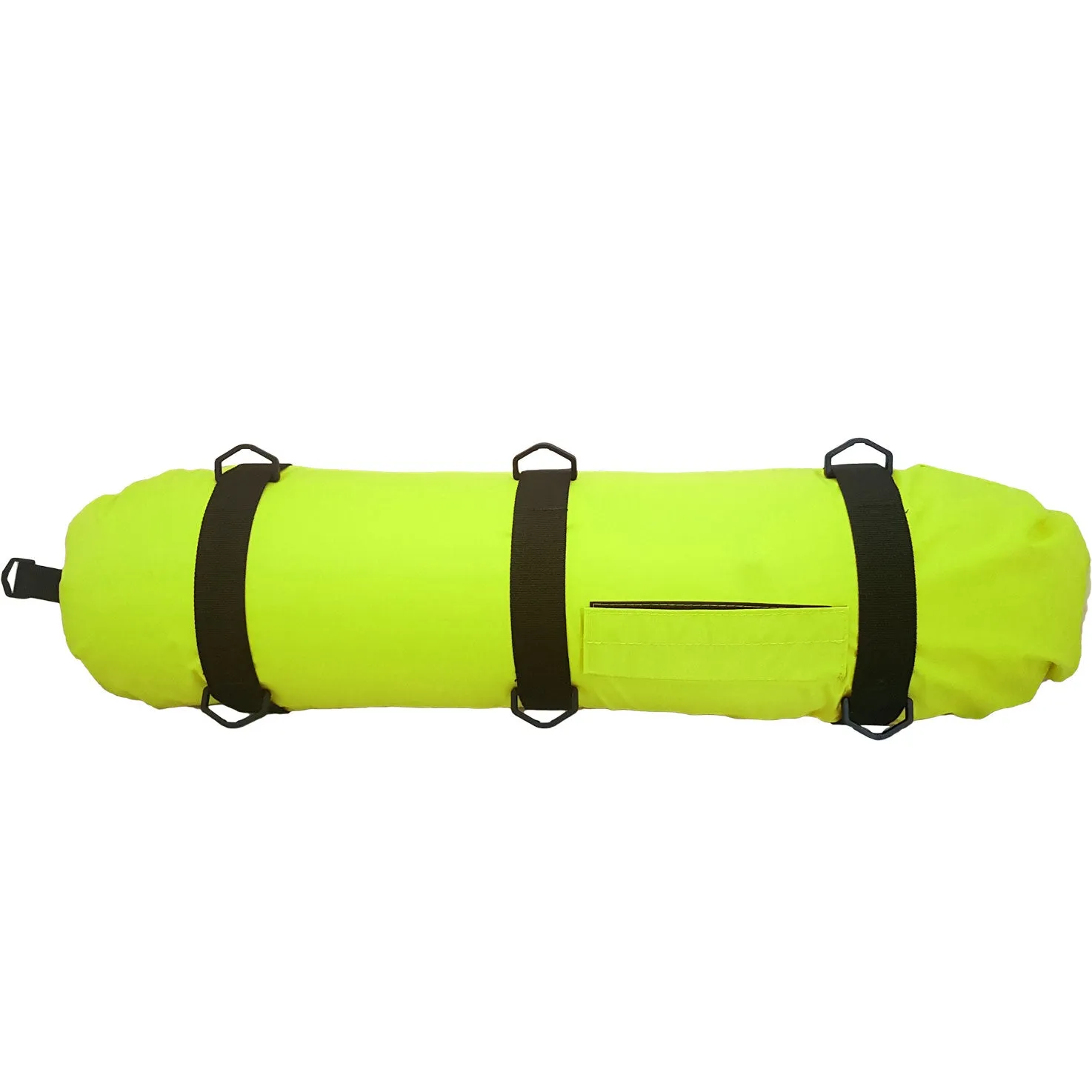 Ocean Hunter Inflatable Torpedo Float & Flag Yellow
