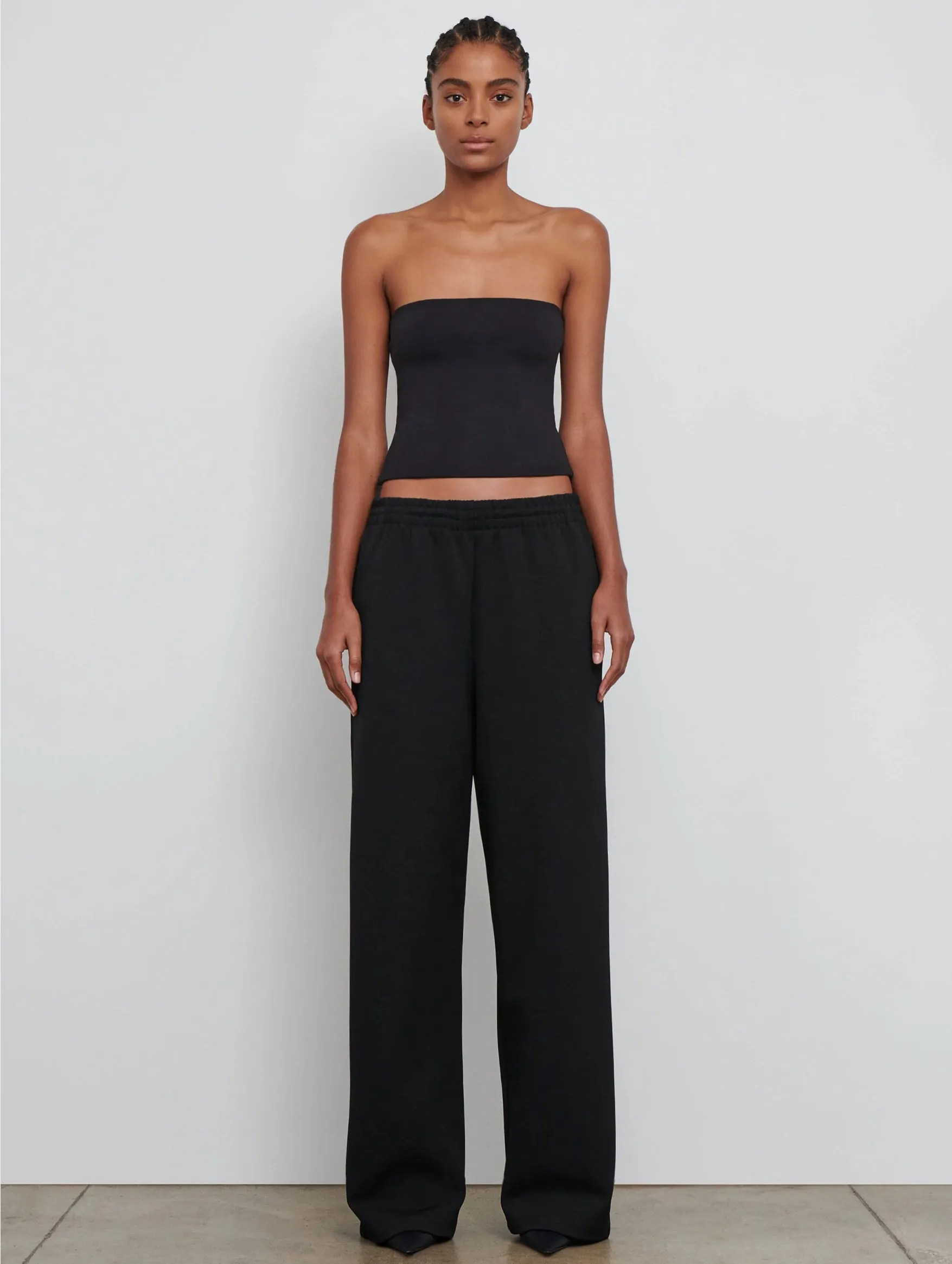 Opaque Tube Top in Black