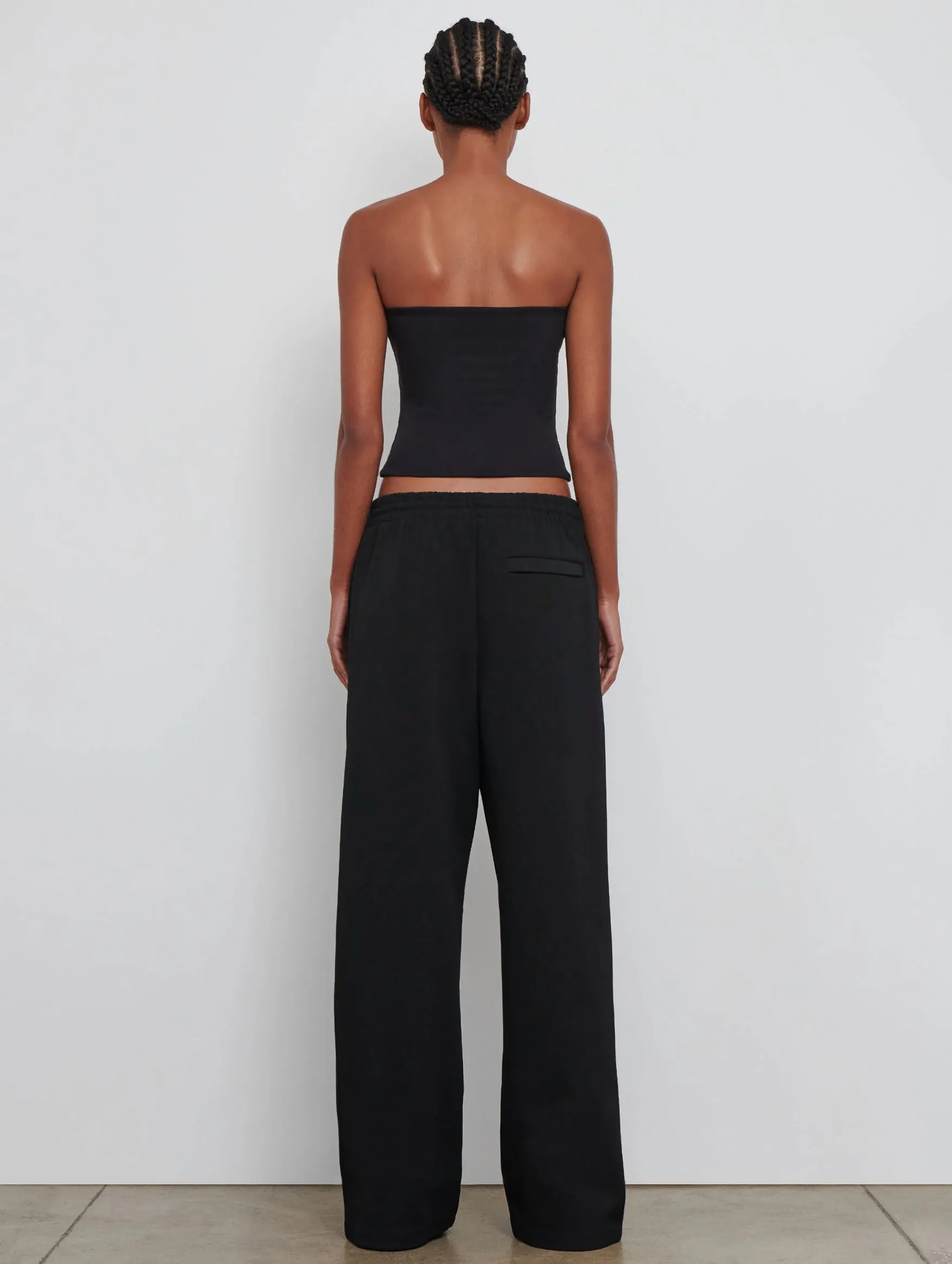 Opaque Tube Top in Black
