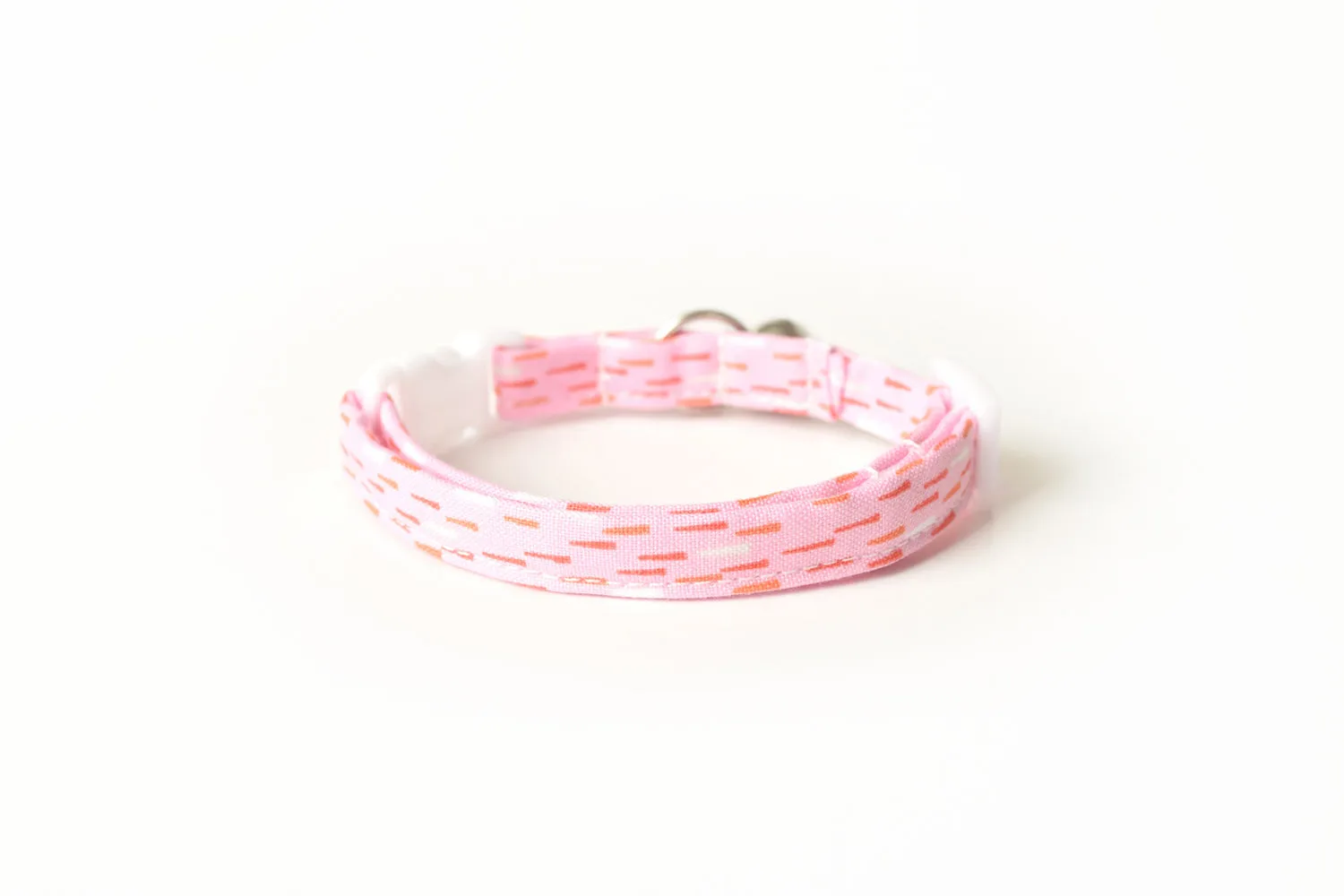 Pastel Pink Rain Cat Collar