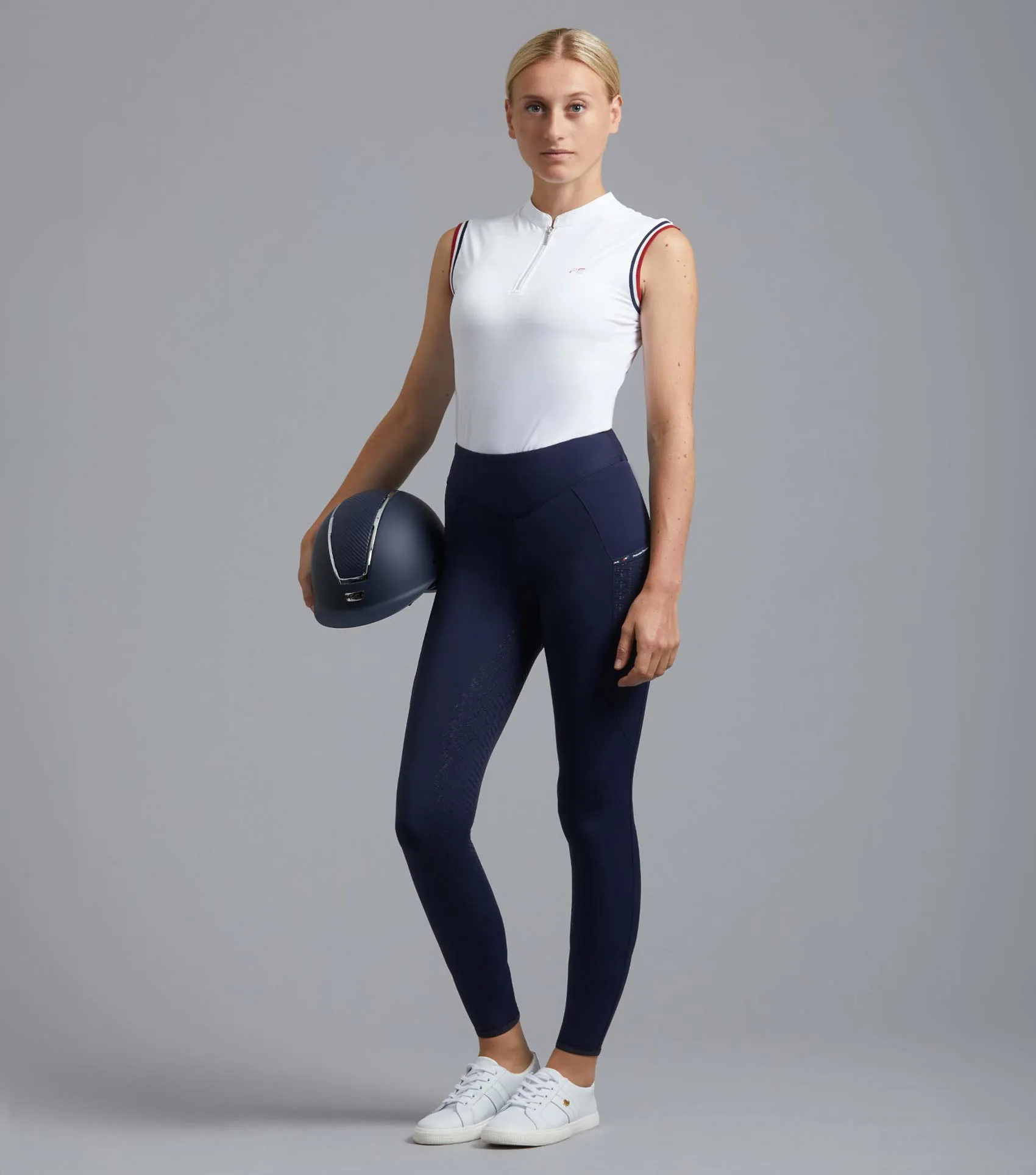 PEI Aporia Ladies Riding Tights - Navy