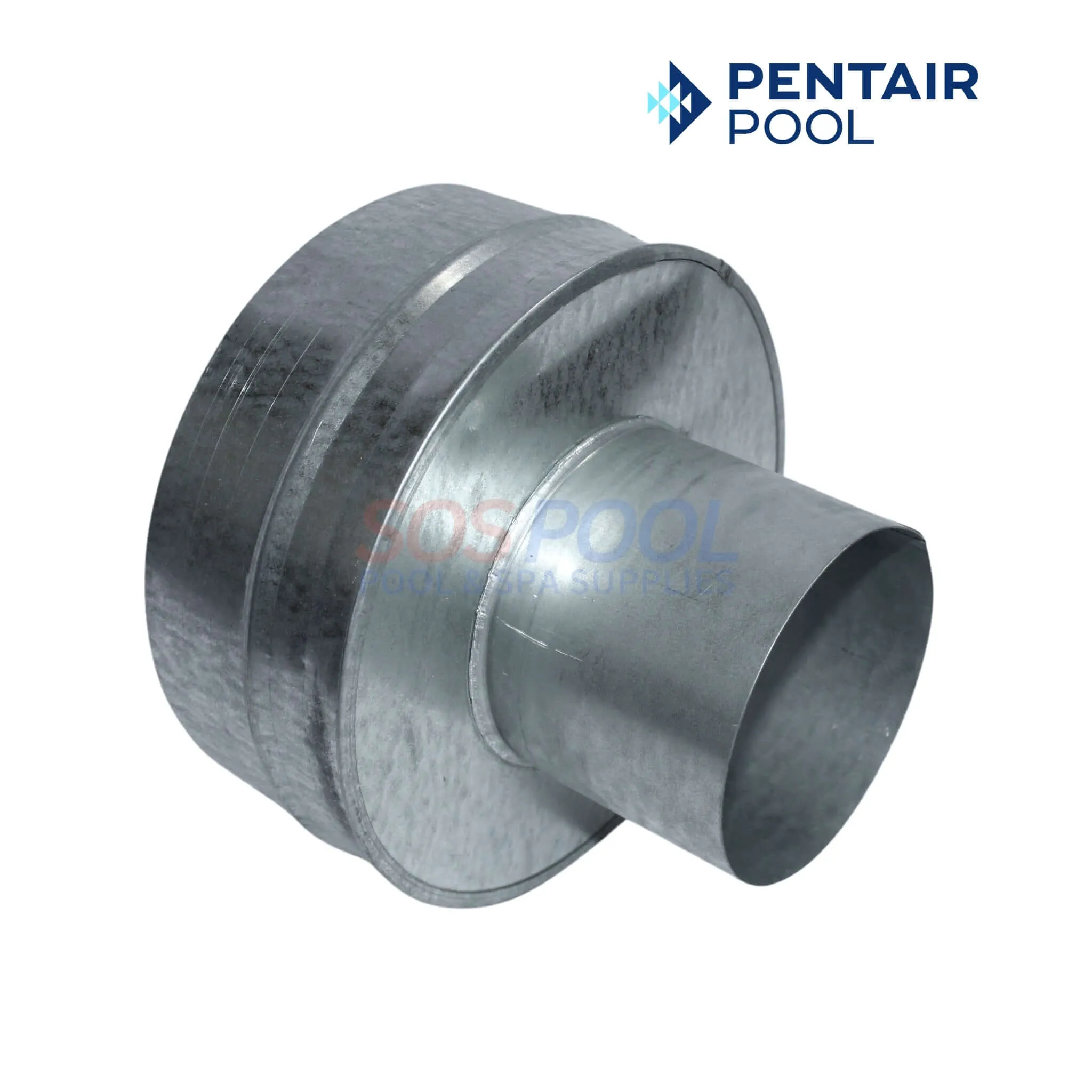 Pentair Metal Flue Collar For MasterTemp and Max-E-Therm Heaters | 4" x 8" | 77707-0077