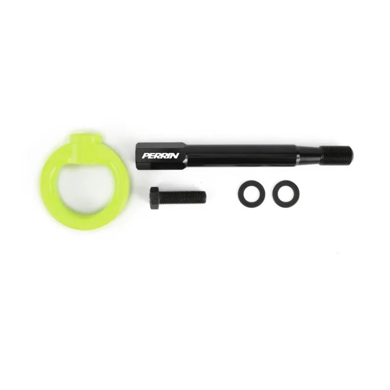 Perrin Performance Front Tow Hook Kit - Neon Yellow | 2017-2020 Toyota 86 / 13-17 Scion FR-S