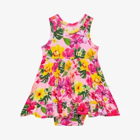 Posh Peanut Malana Racerback Twirl Bodysuit Dress