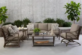 POTOMAC 3 PIECE SEATING SET -Love Seat Glider and 2 Spring Chairs