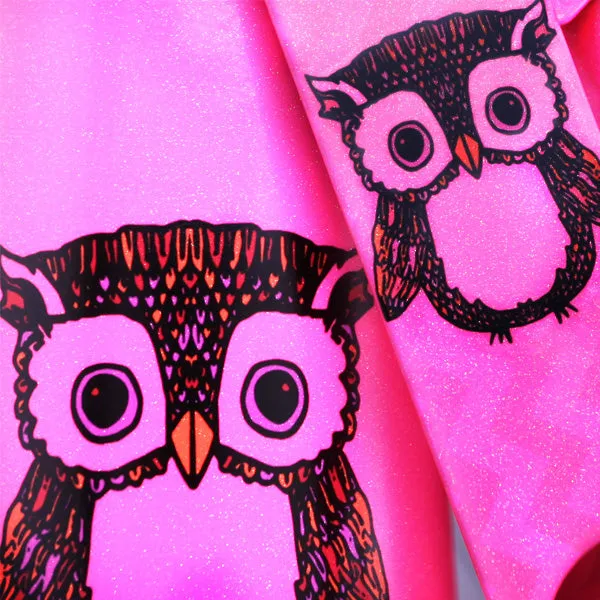 "Mr. Owl" Neon Pink Glitter Kolorcoat™ - Shaker or Speed Opener