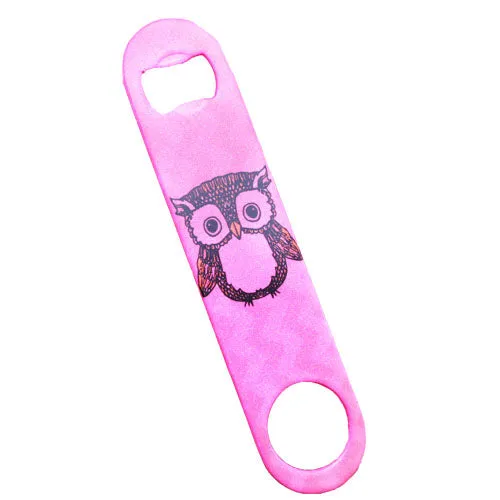 "Mr. Owl" Neon Pink Glitter Kolorcoat™ - Shaker or Speed Opener