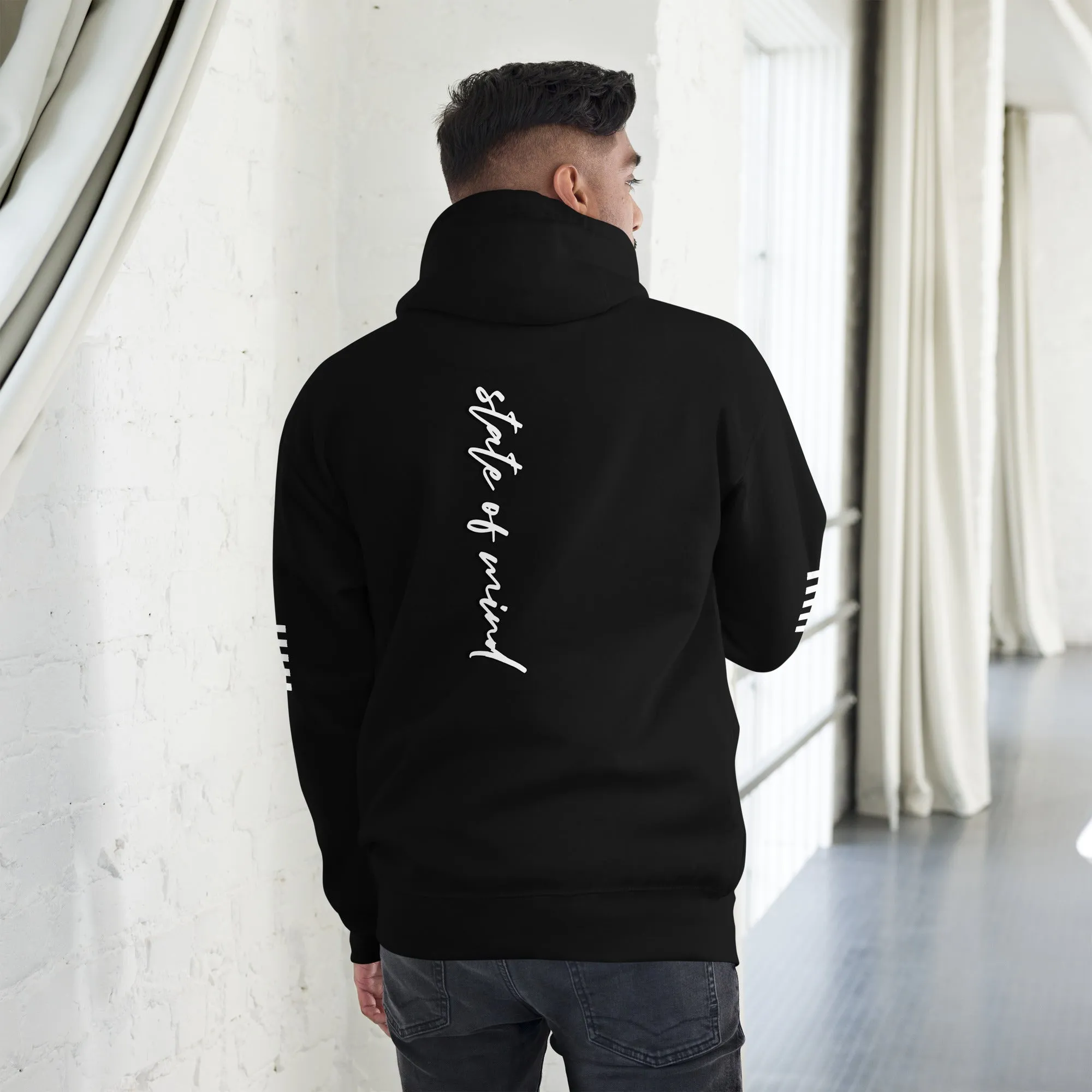 "State of Mind" V2 DTG Unisex Hoodie (Color options available)