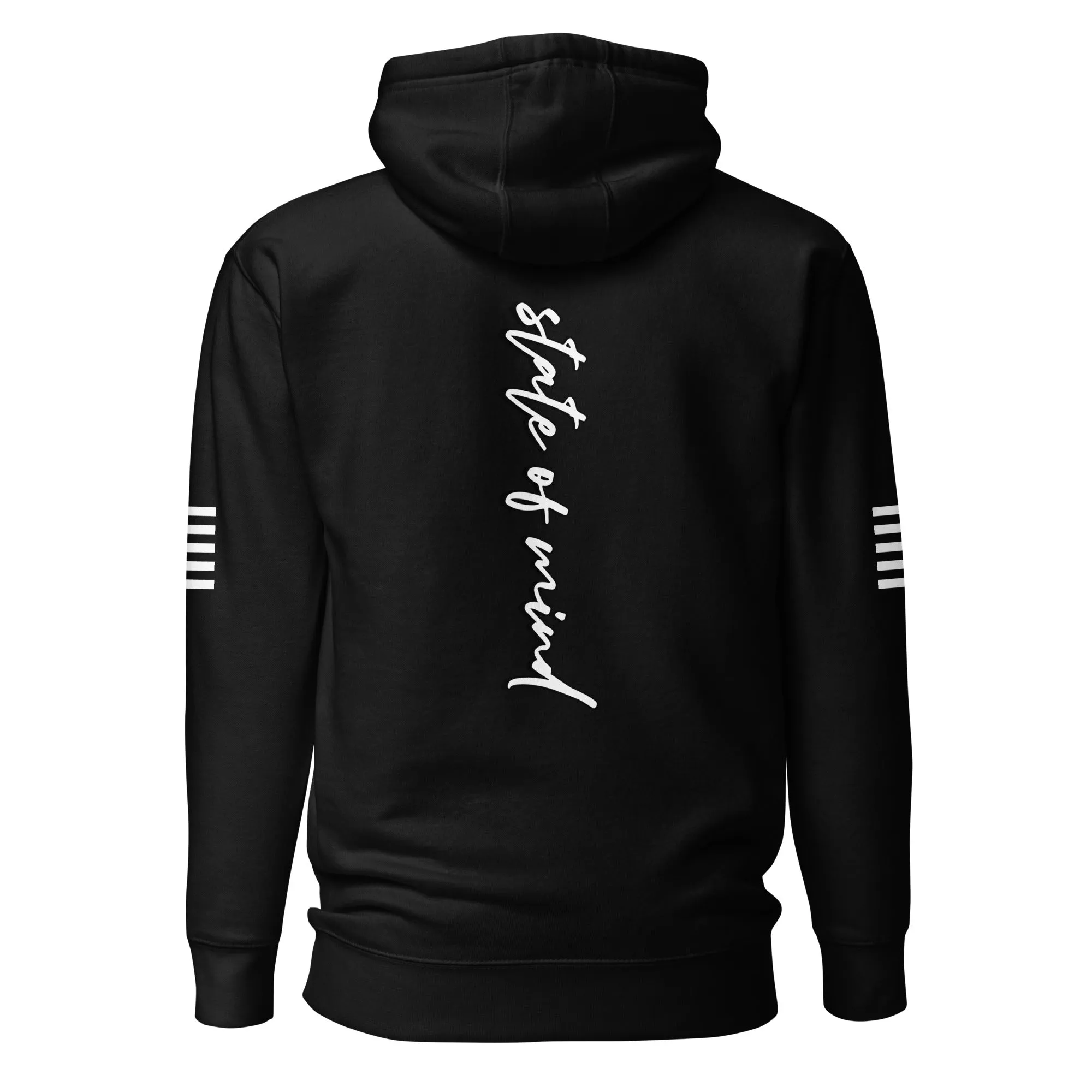 "State of Mind" V2 DTG Unisex Hoodie (Color options available)