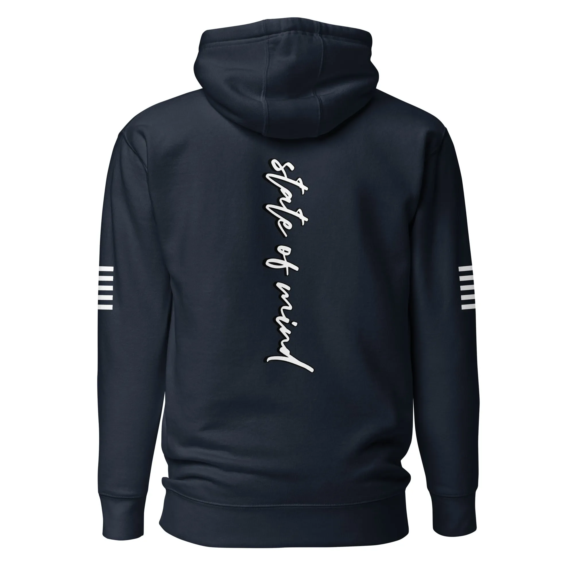 "State of Mind" V2 DTG Unisex Hoodie (Color options available)