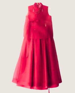 Red Dress Holiday Outfit