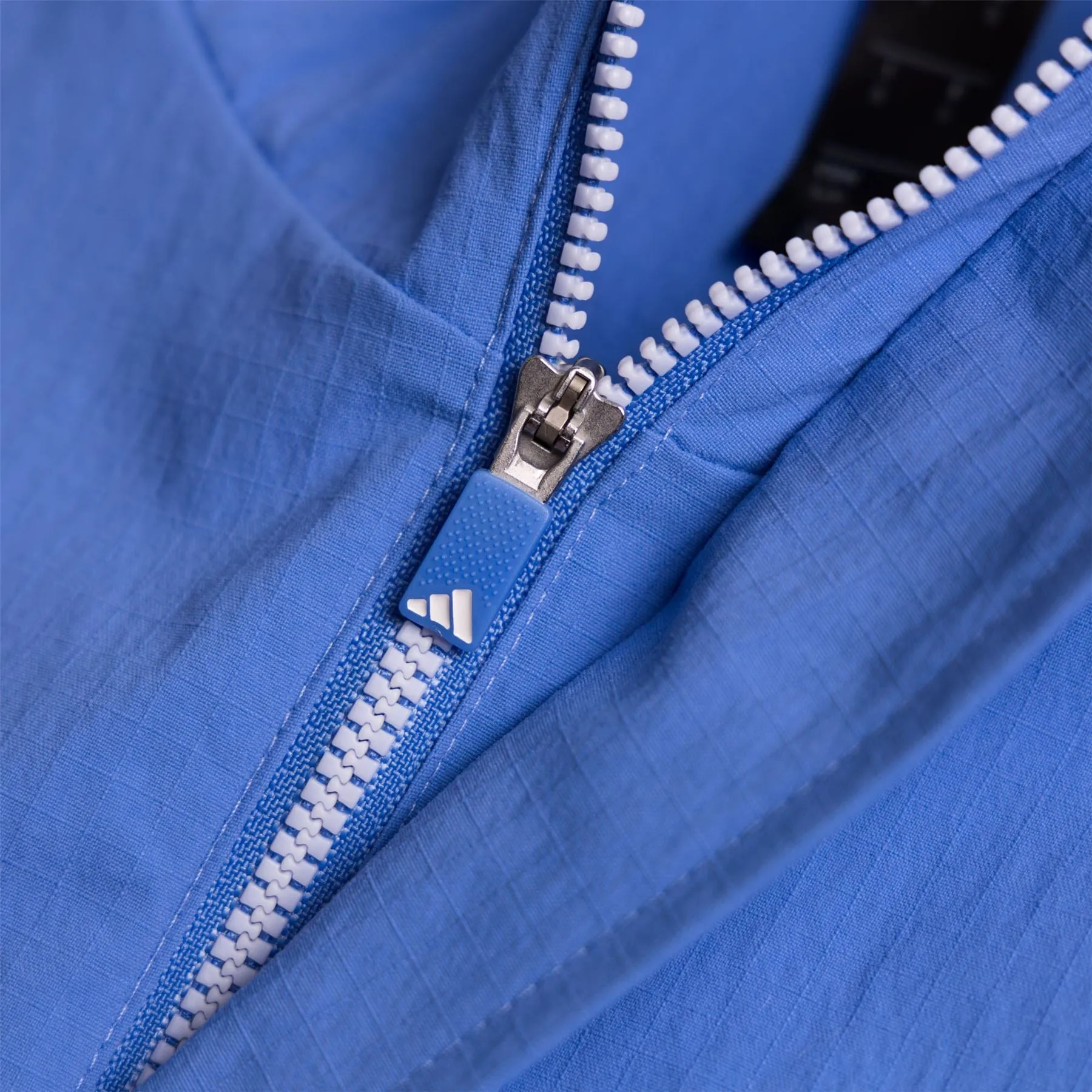 Ripstop Quarter Zip Hoodie Blue Fusion - SS23