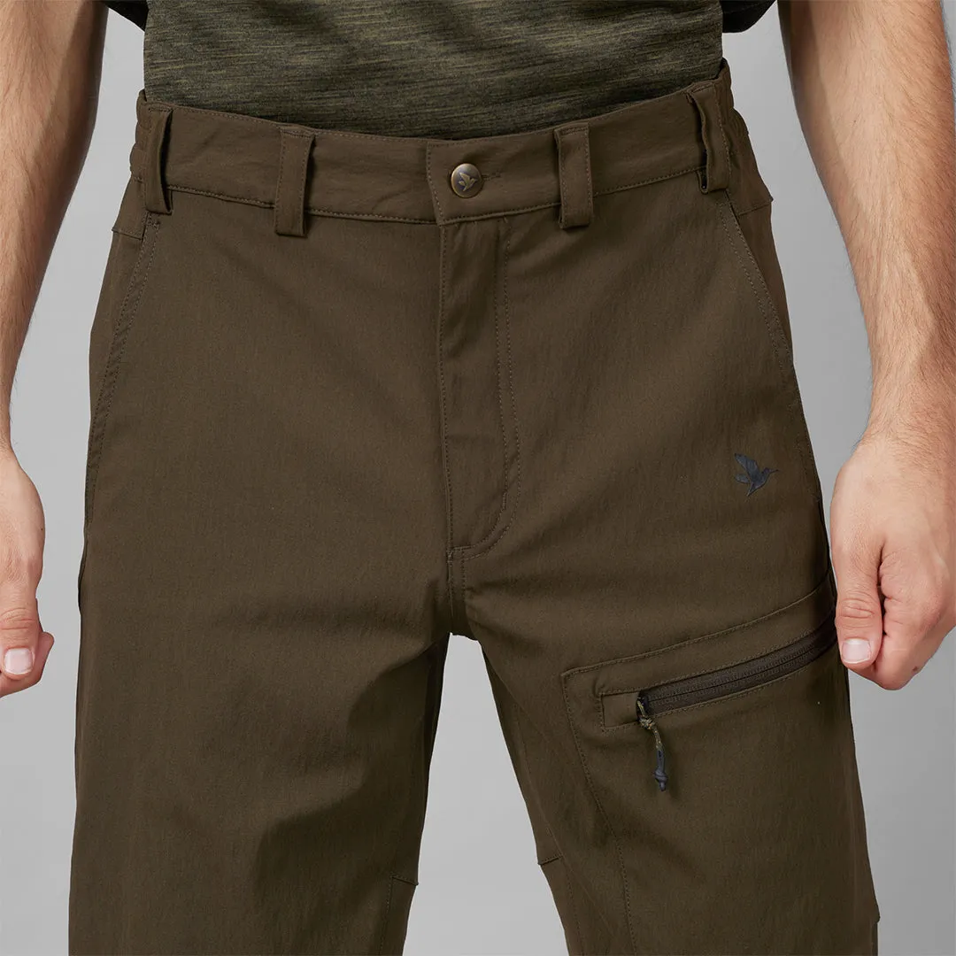 Rowan Stretch Shorts - Pine Green by Seeland