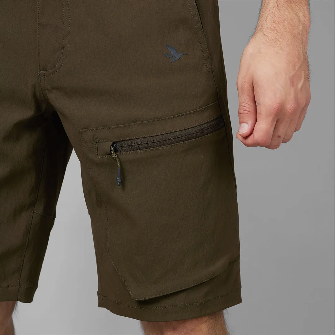 Rowan Stretch Shorts - Pine Green by Seeland