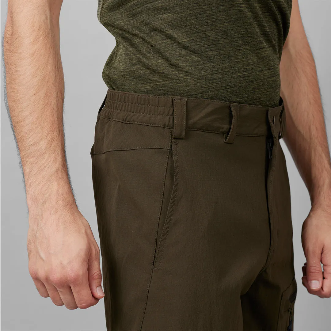 Rowan Stretch Shorts - Pine Green by Seeland